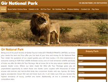 Tablet Screenshot of girnationalpark.in